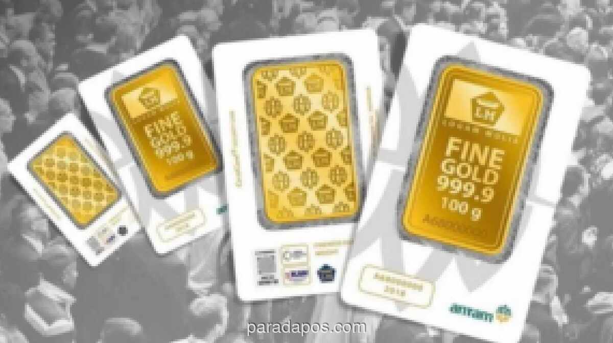 Harga Emas Antam Stagnan di Rp3,085 Juta per Gram Usai Kenaikan