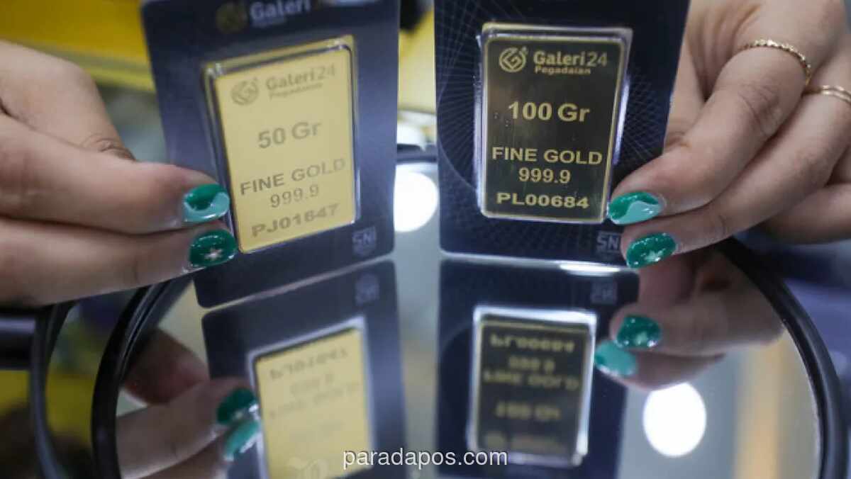 Harga Emas Pegadaian Stabil di Awal Pekan, UBS 1 Gram Rp2,9 Juta