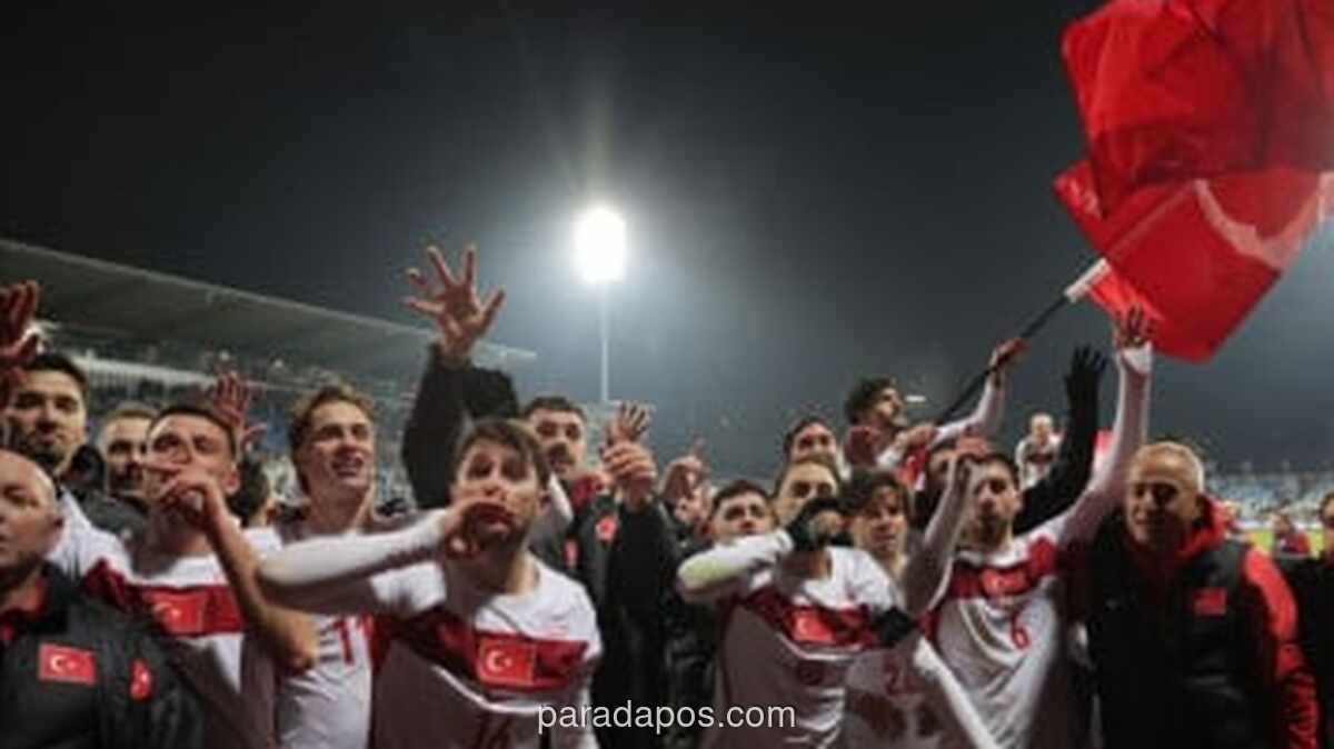 Turki Akhiri Puasa 24 Tahun, Lolos ke Piala Dunia 2026 Usai Kalahkan Kosovo