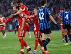 Hasil Liga Champions: Menang Telak, Bayern Muenchen Singkirkan Atalanta