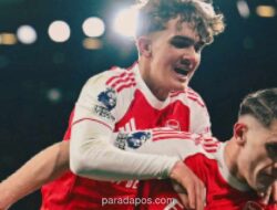 Arsenal Kukuhkan Puncak Klasemen Usai Tekuk Everton di Menit Akhir