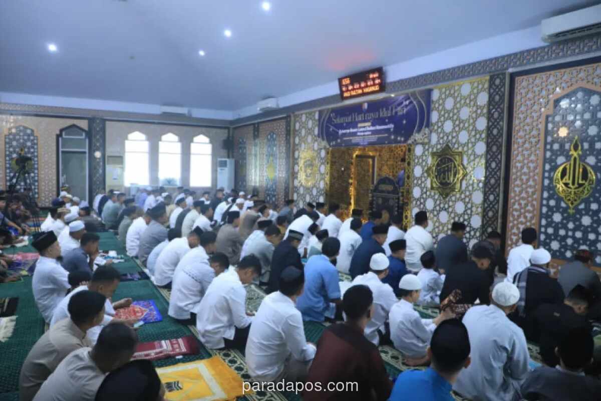 Salat Idulfitri di Lanud Sultan Hasanuddin Makassar Diwarnai Ajakan Perkuat Persaudaraan