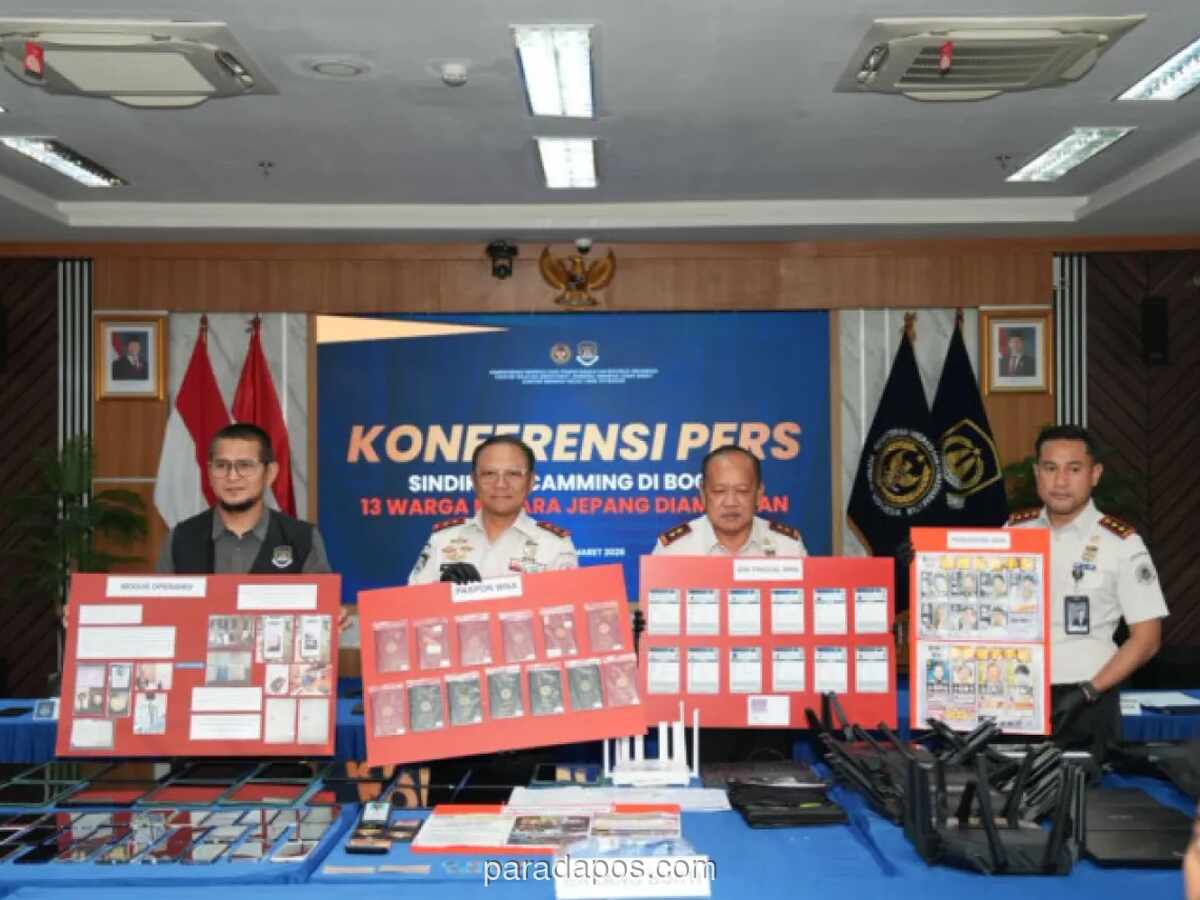 Imigrasi Bogor Amankan 13 WNA Jepang Diduga Pelaku Penipuan Daring