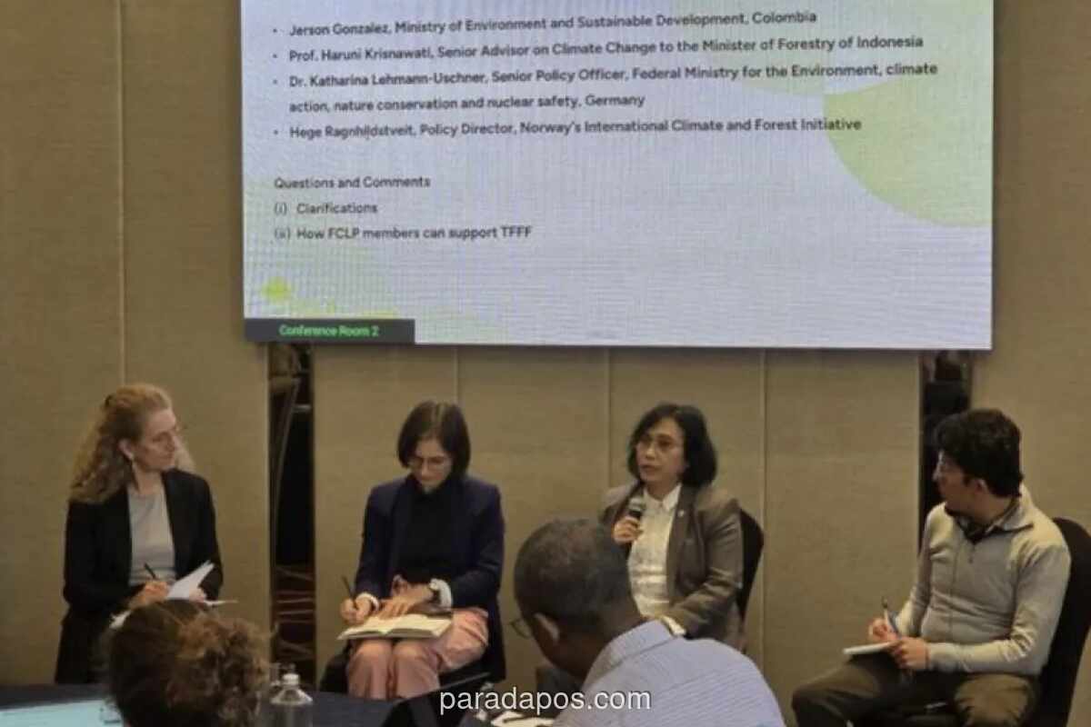 Indonesia Dorong Aksi Nyata dan Tawarkan Model Kelola Hutan di Forum Global