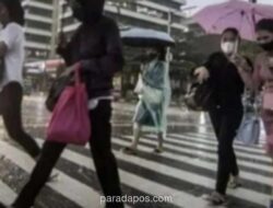 BMKG Prakirakan Hujan Ringan hingga Sedang Melanda Sebagian Besar Wilayah Indonesia