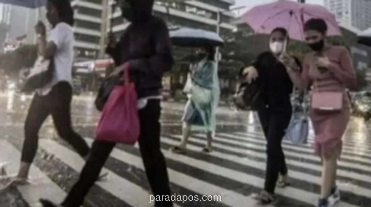 BMKG Prakirakan Hujan Ringan hingga Sedang Melanda Sebagian Besar Wilayah Indonesia