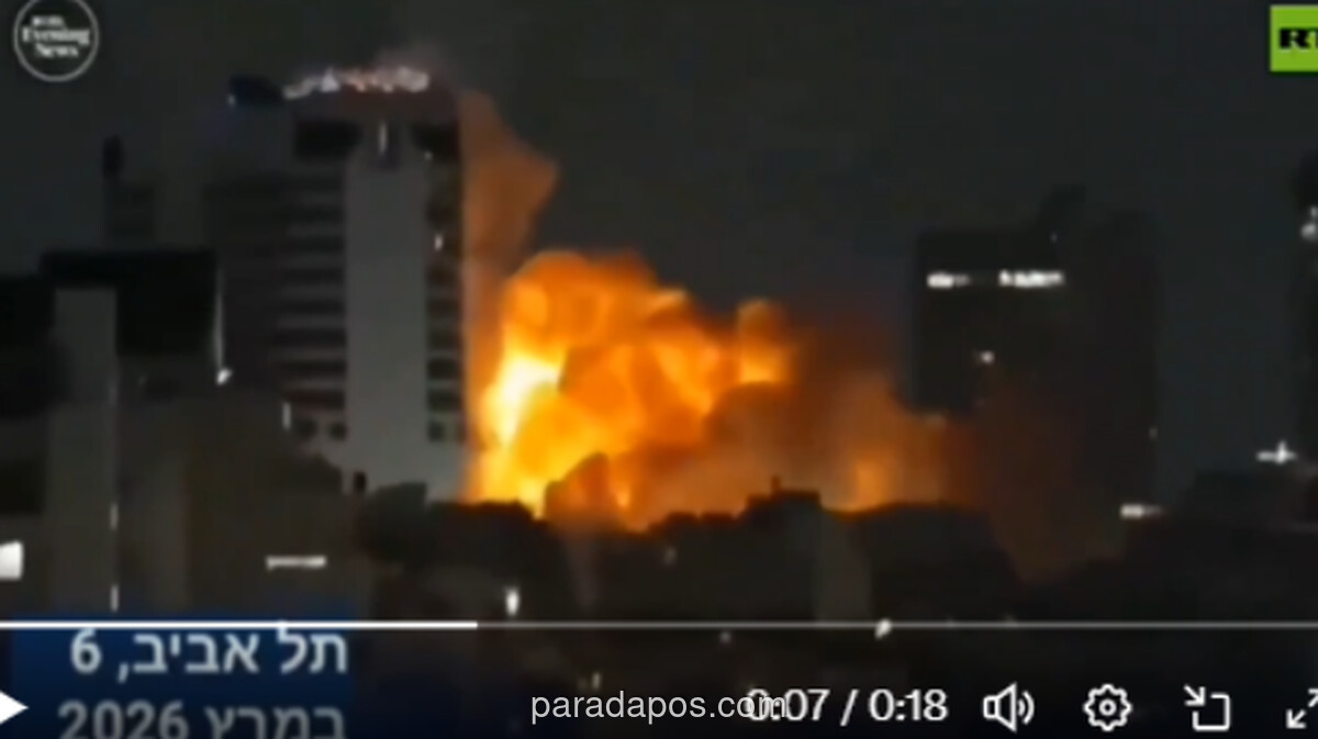 Iran Lancarkan Serangan Rudal Balistik ke Tel Aviv, Bandara Ben Gurion Dilaporkan Rusak