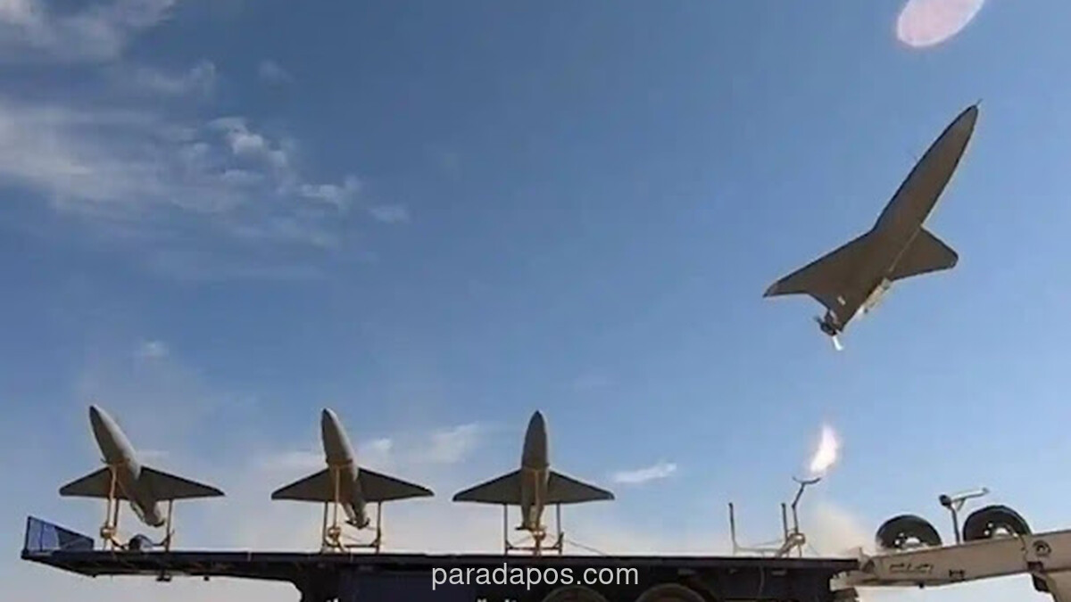 Iran Luncurkan Serangan Drone ke Target Intelijen Israel dan Peringatkan Warga Jauhi Pelabuhan UEA