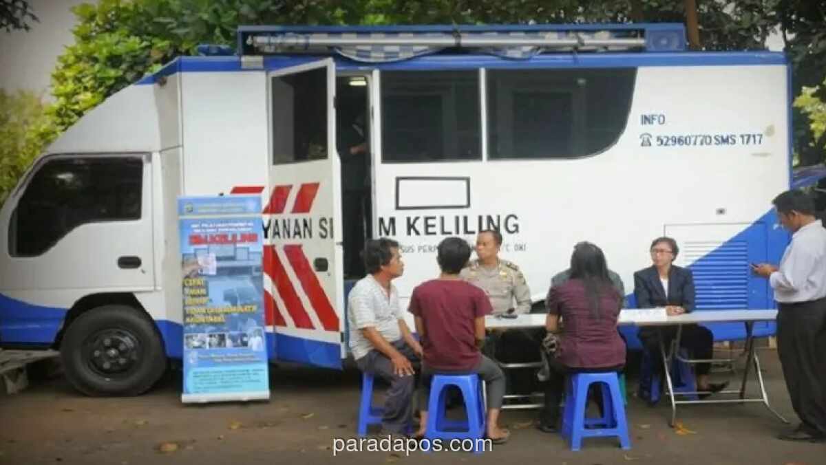 Satlantas Polrestabes Bandung Gelar Layanan SIM Keliling di Dua Titik Hari Ini