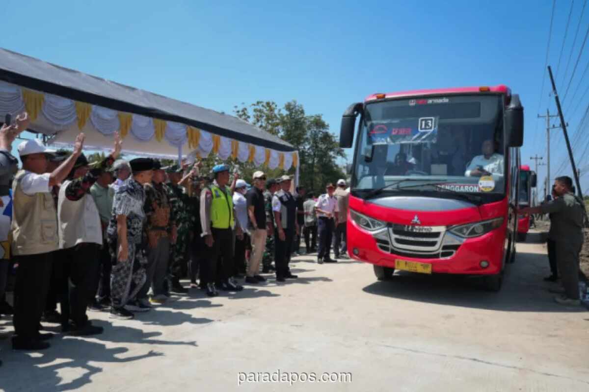 Gubernur Jateng Resmikan Jalan Semarang-Godong yang Kembali Beroperasi Jelang Lebaran