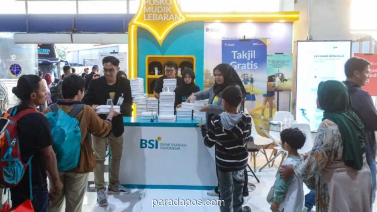 BSI Gelar Posko Layanan dan Buka Puasa Gratis untuk Pemudik Lebaran 2026