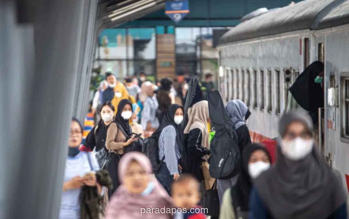 Tiket Mudik Lebaran 2026 KAI Daop 1 Jakarta Terjual 698 Ribu, Masih Tersisa 378 Ribu Kursi