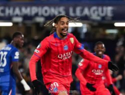 Kabar Buruk untuk PSG: Bradley Barcola Alami Kerusakan Ligamen Usai Hancurkan Chelsea