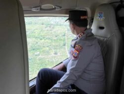 Kapolda Sulteng Pimpin Patroli Udara Pantau Arus Mudik Lebaran