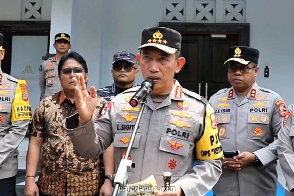 Kapolri Pantau Langsung Kesiapan Pengamanan Arus Balik di Bali
