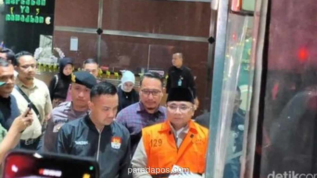 KPK Tahan Mantan Menag Yaqut Cholil Qoumas Terkait Kasus Kuota Haji