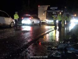 Tabrakan Minibus di Jalur Mudik Garut, Tak Ada Korban Jiwa