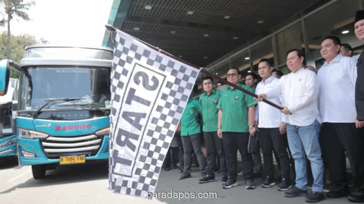 Ketua DPD RI Lepas 500 Pemudik Gratis ke Lima Provinsi Sumatera