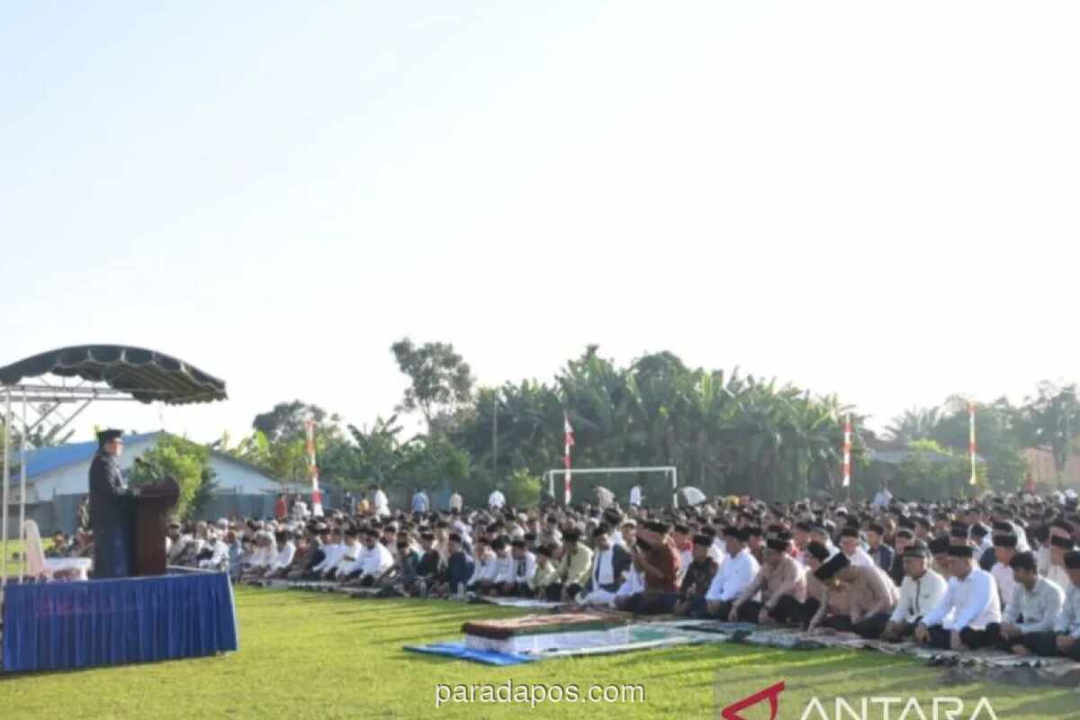 Khatib Shalat Id di Deli Serdang Serukan Penguatan Tiga Pilar Pasca-Ramadhan