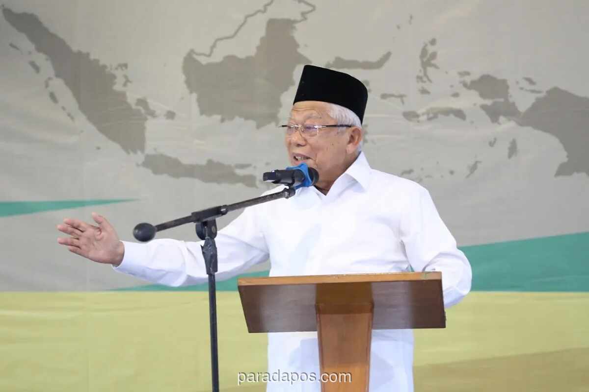 Wapres Maruf Amin Serukan Pengelolaan Perbedaan sebagai Kekuatan Bangsa di Khutbah Idulfitri