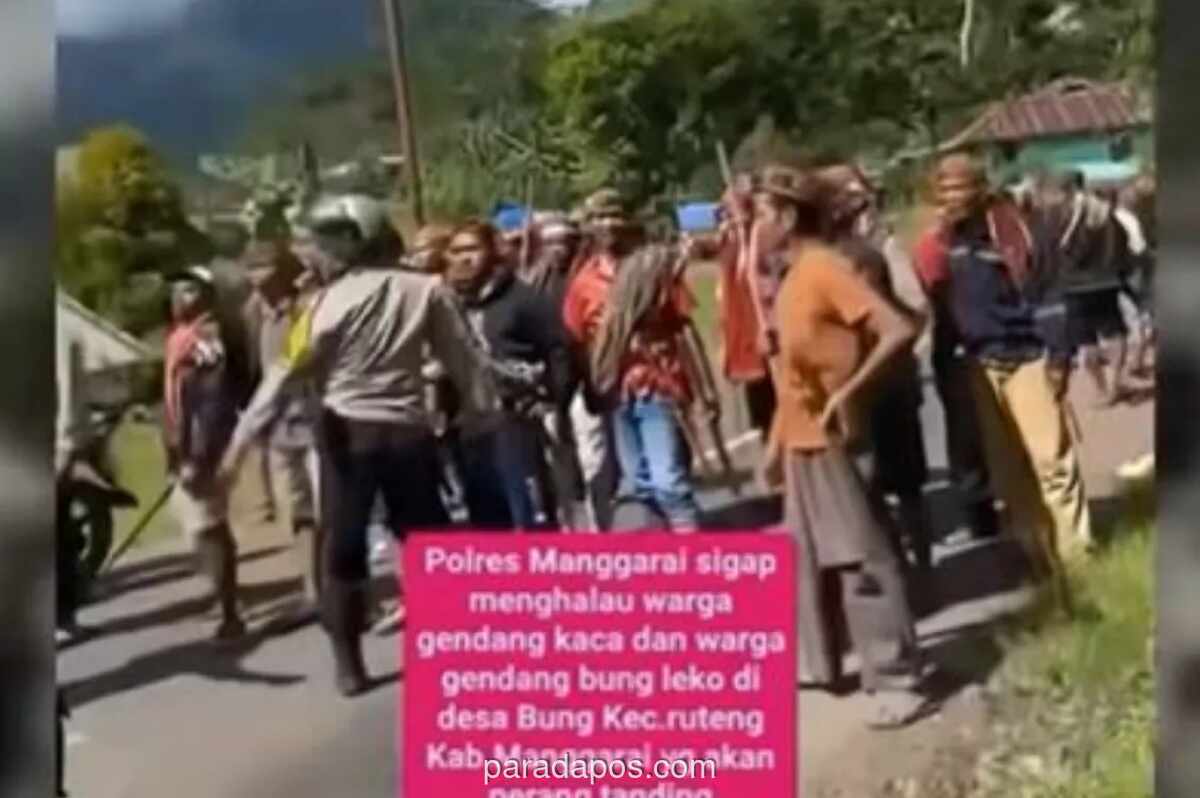 Bentrokan Nyaris Terjadi di Manggarai Akibat Sengketa Tanah Ulayat