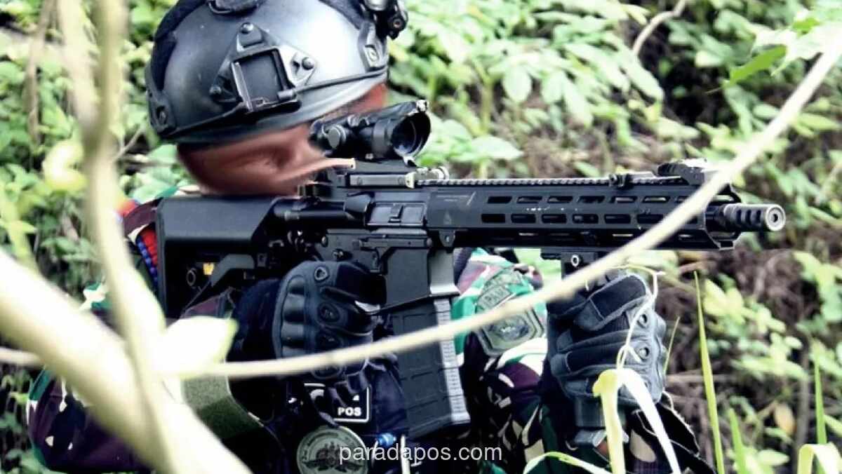 Dua Prajurit Marinir Gugur dalam Baku Tembak dengan KKB di Maybrat