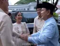 SBY dan Keluarga Hadiri Halalbihalal Prabowo di Istana Merdeka