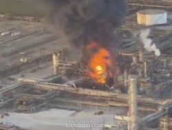 Ledakan Hebat Guncang Kilang Minyak Valero di Texas, Tak Ada Korban Jiwa