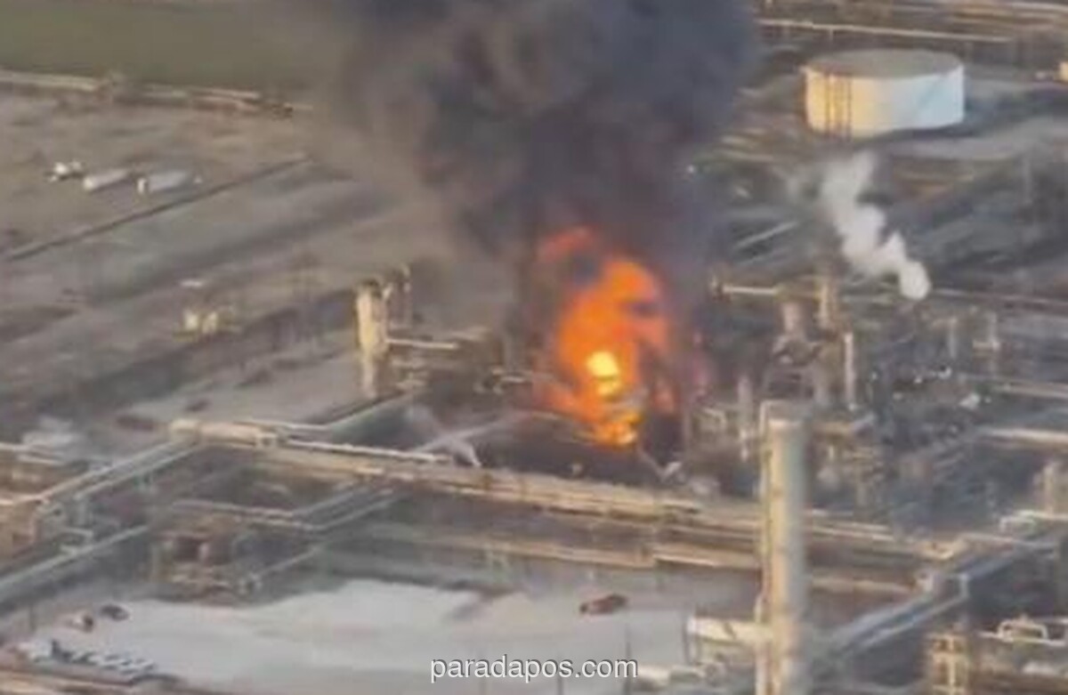 Ledakan Hebat Guncang Kilang Minyak Valero di Texas, Tak Ada Korban Jiwa