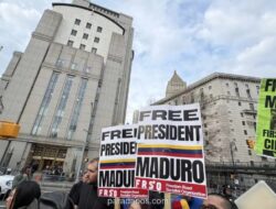 Maduro Hadiri Sidang Kedua di New York Dikelilingi Unjuk Rasa Pendukung