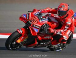Marquez Menangi Sprint Race MotoGP Brasil Setelah Duel Sengit dengan Di Giannantonio
