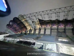 Stadion Indomilk Arena Rusak Parah Diterjang Puting Beliung