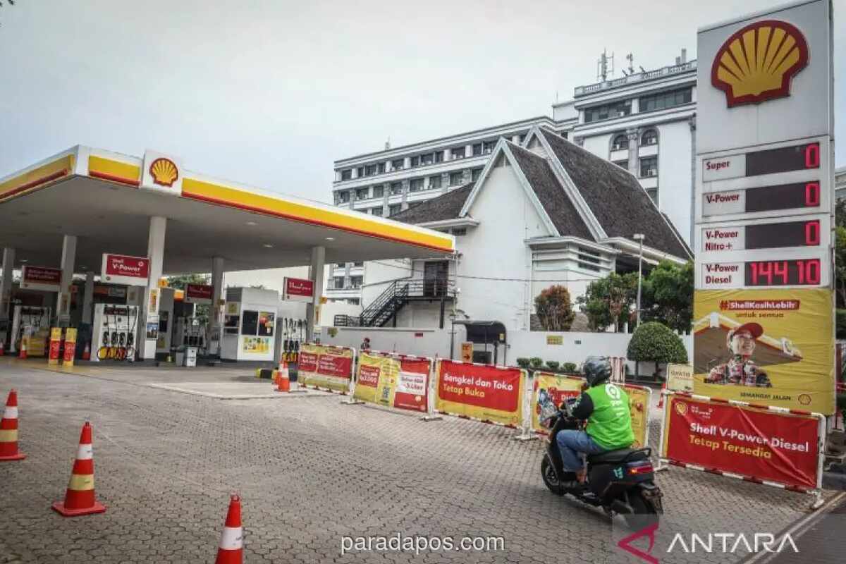 Shell dan Pertamina Naikkan Harga BBM Non-Subsidi Mulai Maret 2026