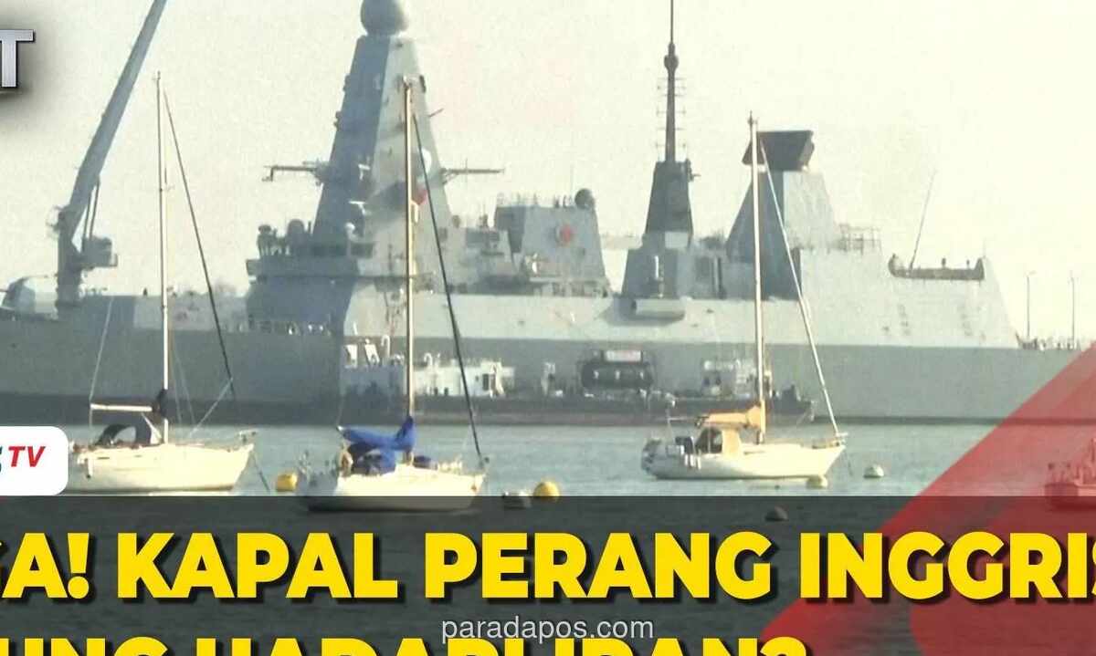 Inggris Kerahkan Kapal Perang HMS Dragon ke Siprus Antisipasi Ketegangan Timur Tengah