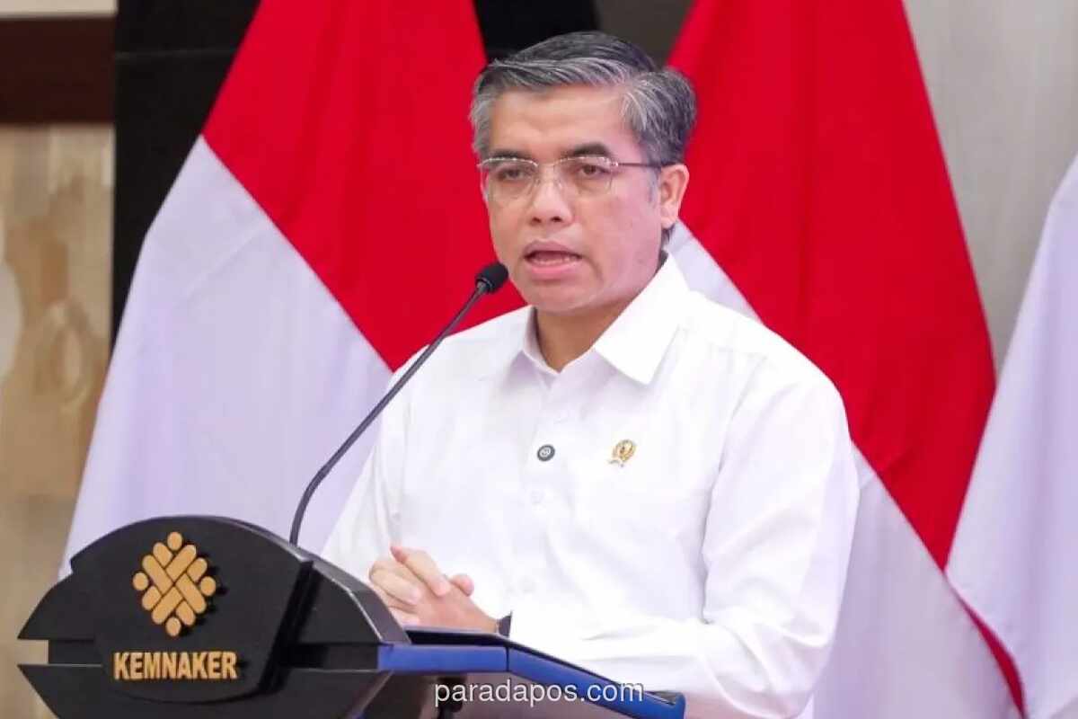Menaker Imbau Perusahaan Aplikasi Transparan soal Bonus Hari Raya 2026