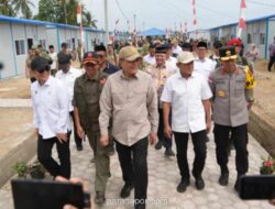 Menko Polkam Serahkan 104 Huntap Siap Huni untuk Korban Bencana Aceh Utara