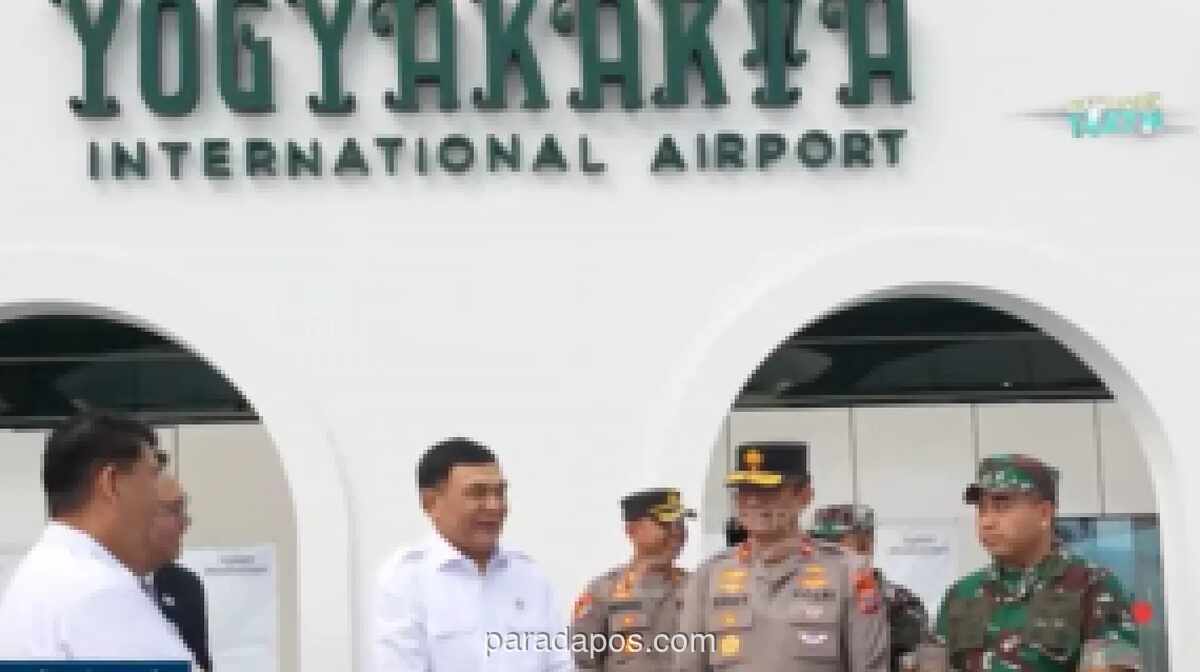Menko Polhukam Tinjau Kesiapan Mudik Lebaran 2026 di Yogyakarta