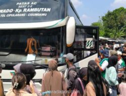Arus Mudik di Terminal Kampung Rambutan Turun 35% Usai Puncak