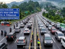 Satlantas Bogor Terapkan Sistem Satu Arah ke Puncak Antisipasi Macet Pasca-Lebaran