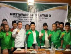Muswil PPP Sulawesi Tengah Tuntas Digelar, Formatur Baru Ditetapkan