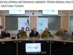 Spekulasi Kondisi Netanyahu Berkembang di Tengah Ketidakhadirannya dari Publik