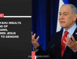 Netanyahu Sebut Gengkhis Khan Ungguli Yesus: Kejahatan akan Mengalahkan Kebaikan