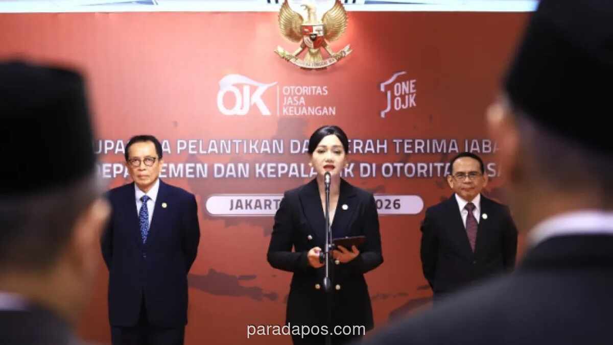 OJK Lantik Enam Pejabat Baru untuk Isi Posisi Strategis