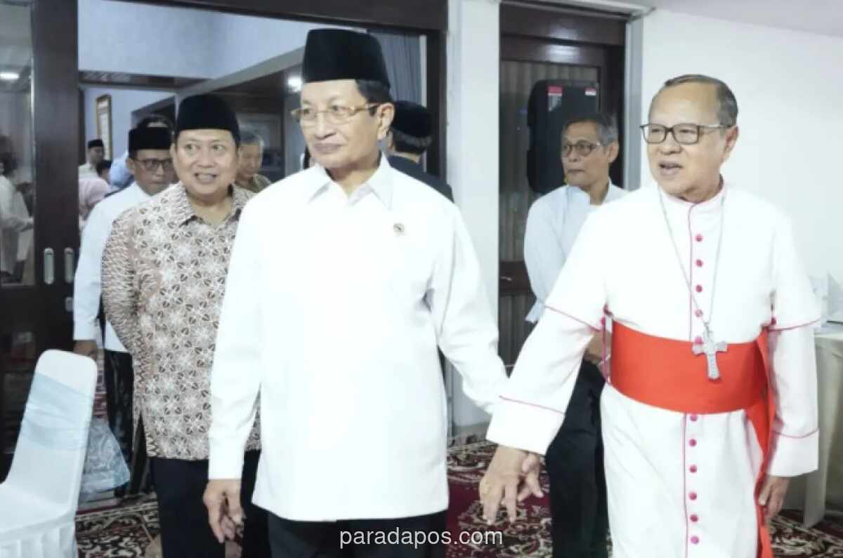 Menag Gelar Silaturahmi Lintas Agama dan Diplomat di Hari Lebaran