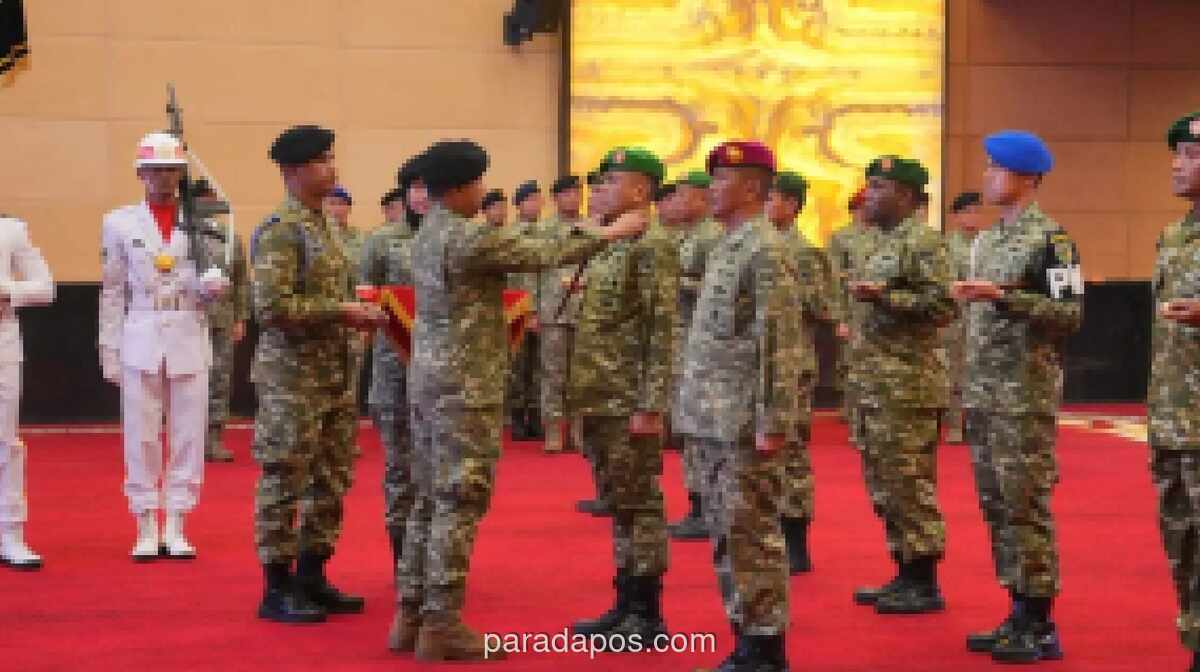 Panglima TNI Pimpin Serah Terima dan Pelantikan Sejumlah Pejabat Tinggi