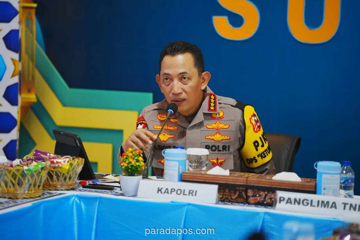 Kapolri Pastikan Pengamanan Idulfitri Lancar, Antisipasi Puncak Arus Balik