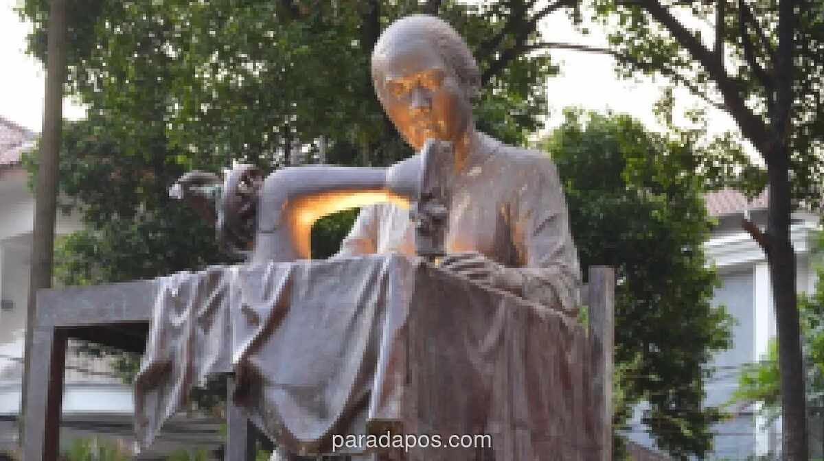 Pemprov DKI Resmikan Taman Bendera Pusaka dengan Patung Fatmawati di Kebayoran Baru