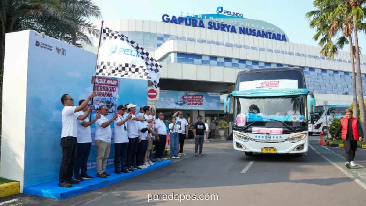 Pelindo Sediakan 4.030 Kursi Bus Gratis untuk Mudik Lebaran 2026