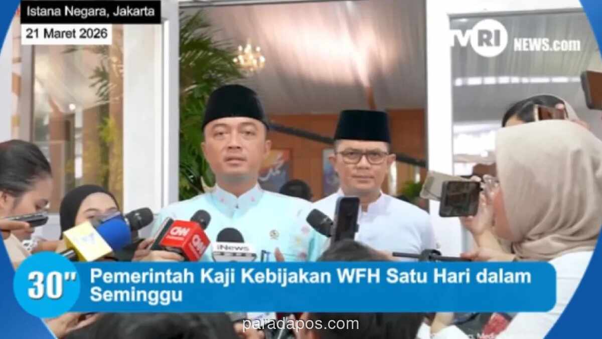 Pemerintah Kaji Penerapan Sistem Kerja Fleksibel dan WFH Usai Arahan Presiden