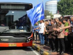 TransJabodetabek Rute Blok M-Bandara Soetta Resmi Beroperasi, Tarif Promosi Rp3.500